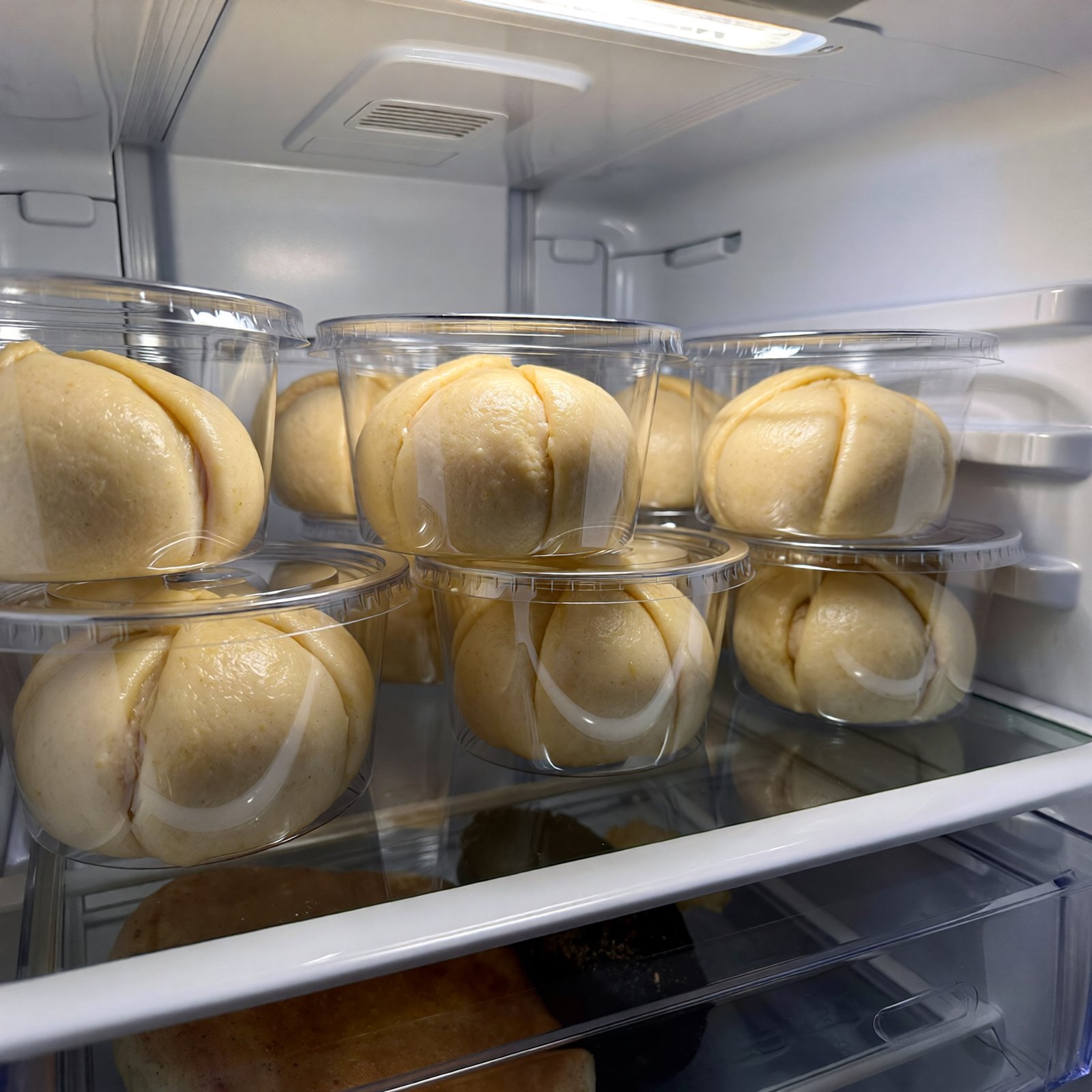 how to store the dough